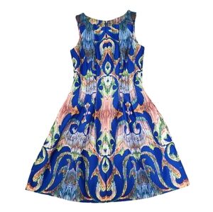 Gabby Skye‎ A-line Multicolor Sleeveless Dress Size 10